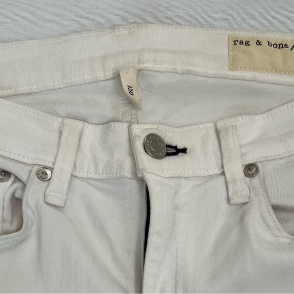 Rag & Bone White Skinny Jean - Picture 5 of 6